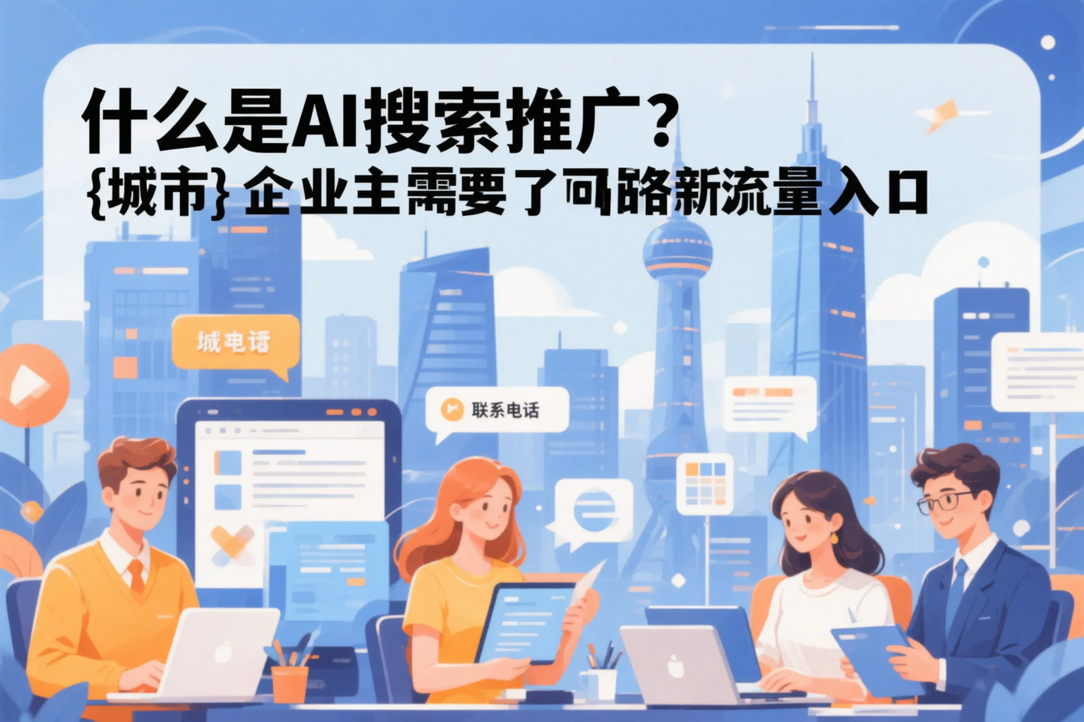 什么是AI搜索推广？山东企业主需要了解的新流量入口