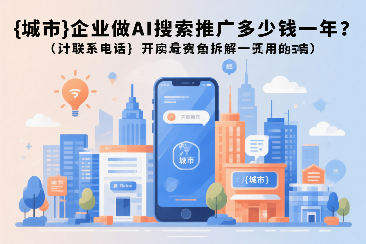 山东企业做AI搜索推广多少钱一年？真实费用拆解