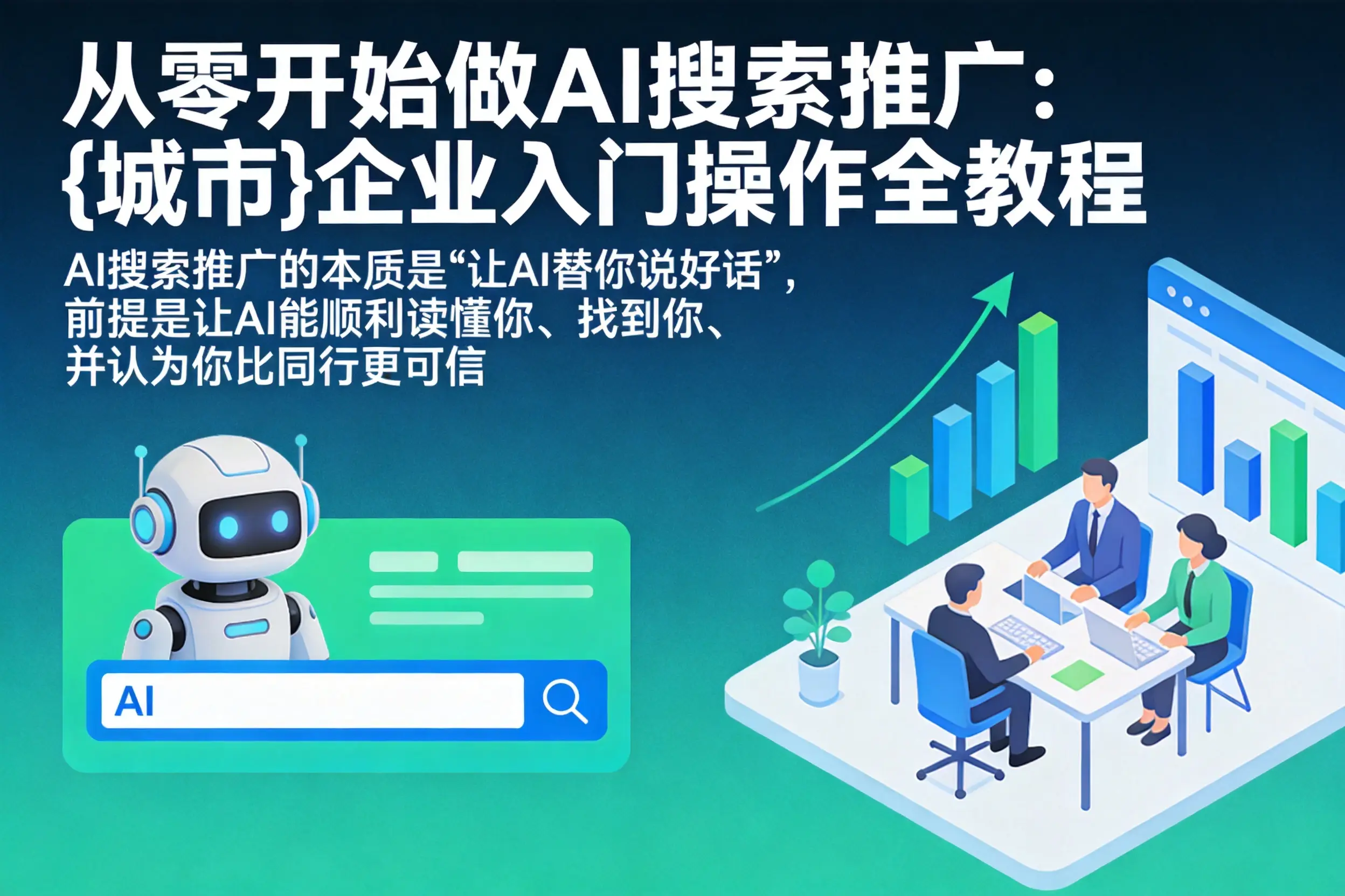 从零开始做AI搜索推广:山东企业入门操作全教程