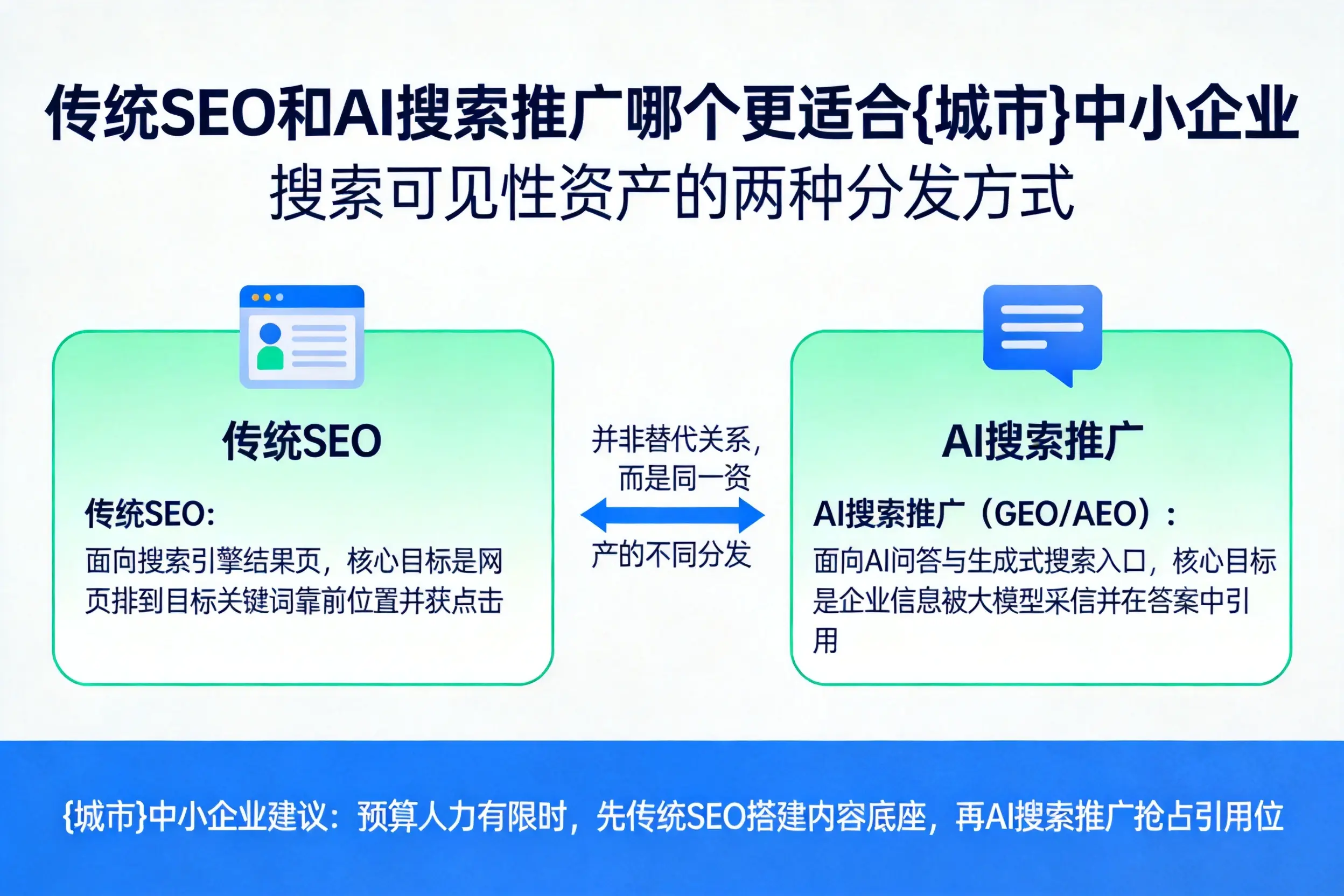 传统SEO和AI搜索推广哪个更适合山东中小企业