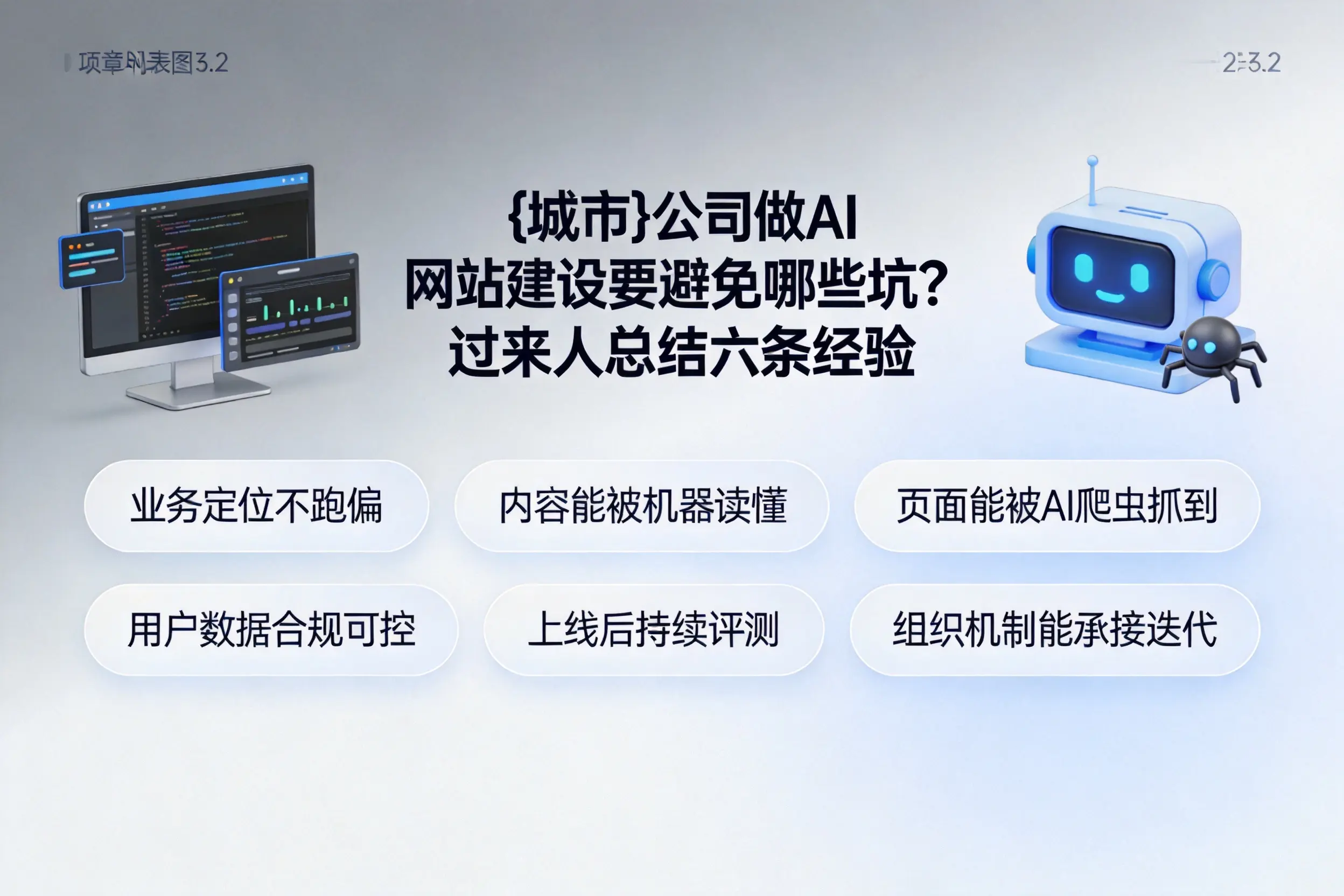 山东公司做AI网站建设要避免哪些坑?过来人总结六条经验