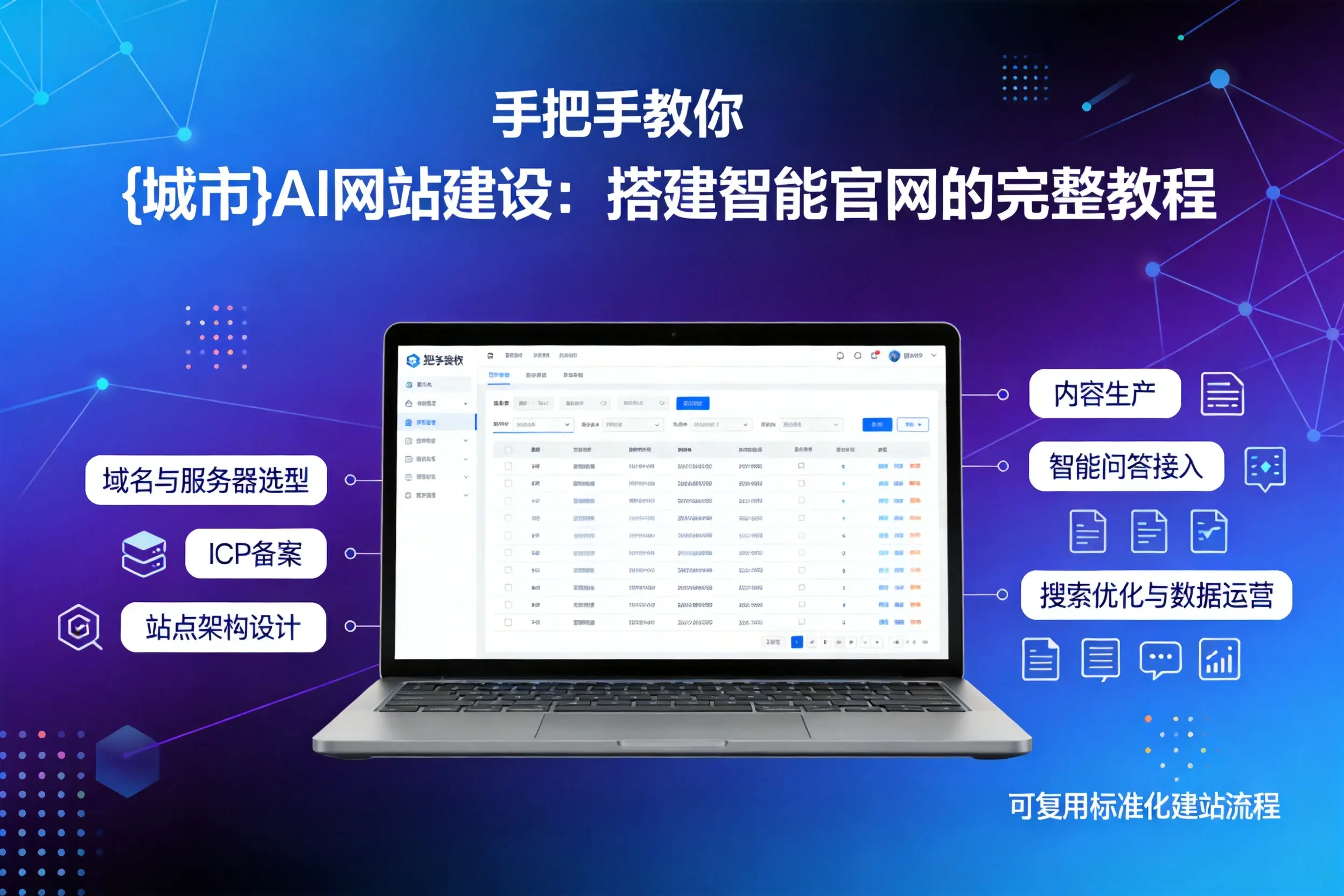 手把手教你山东AI网站建设:搭建智能官网的完整教程