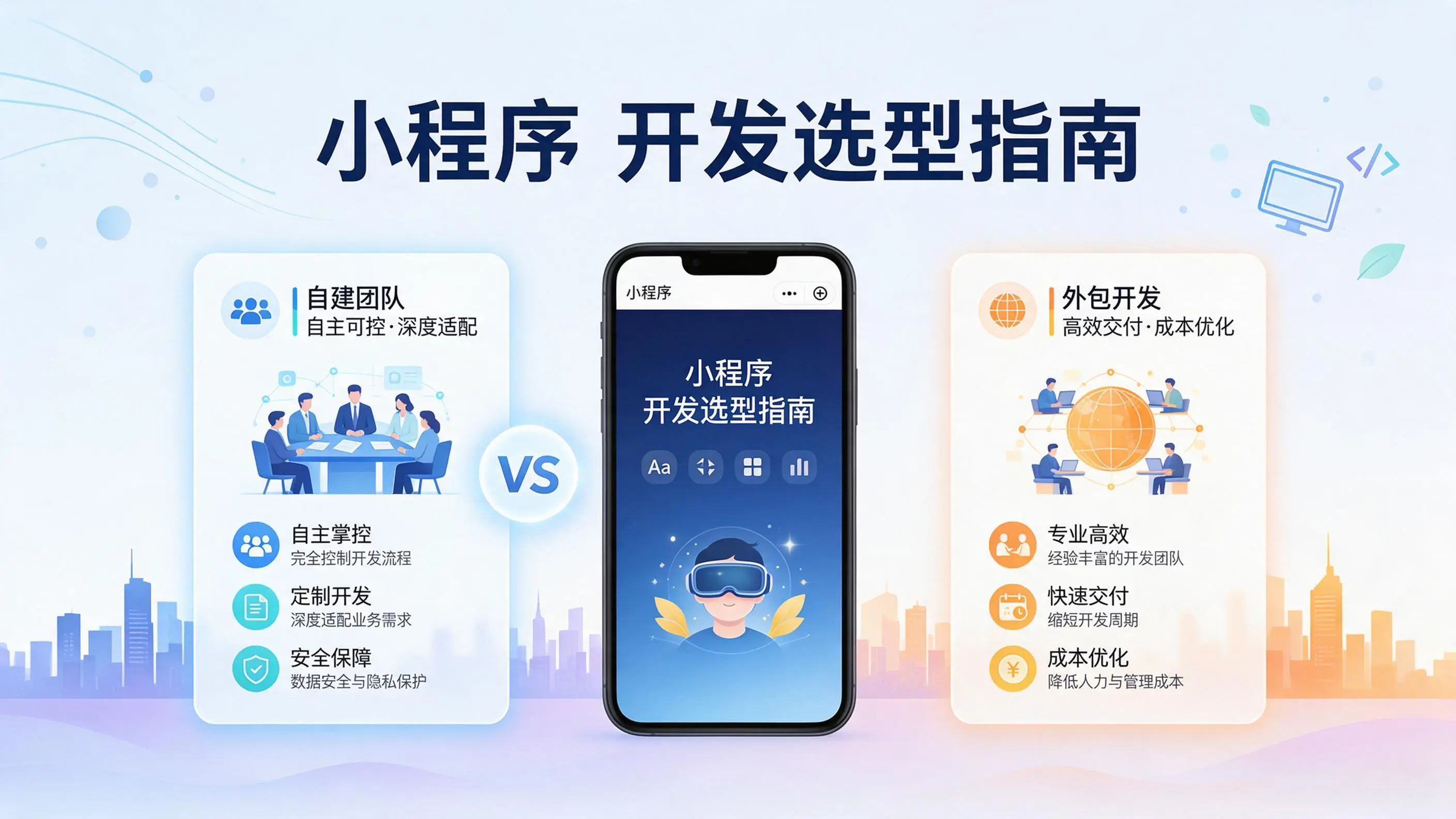 山东小程序开发选型指南：自建团队与外包的优劣对比分析