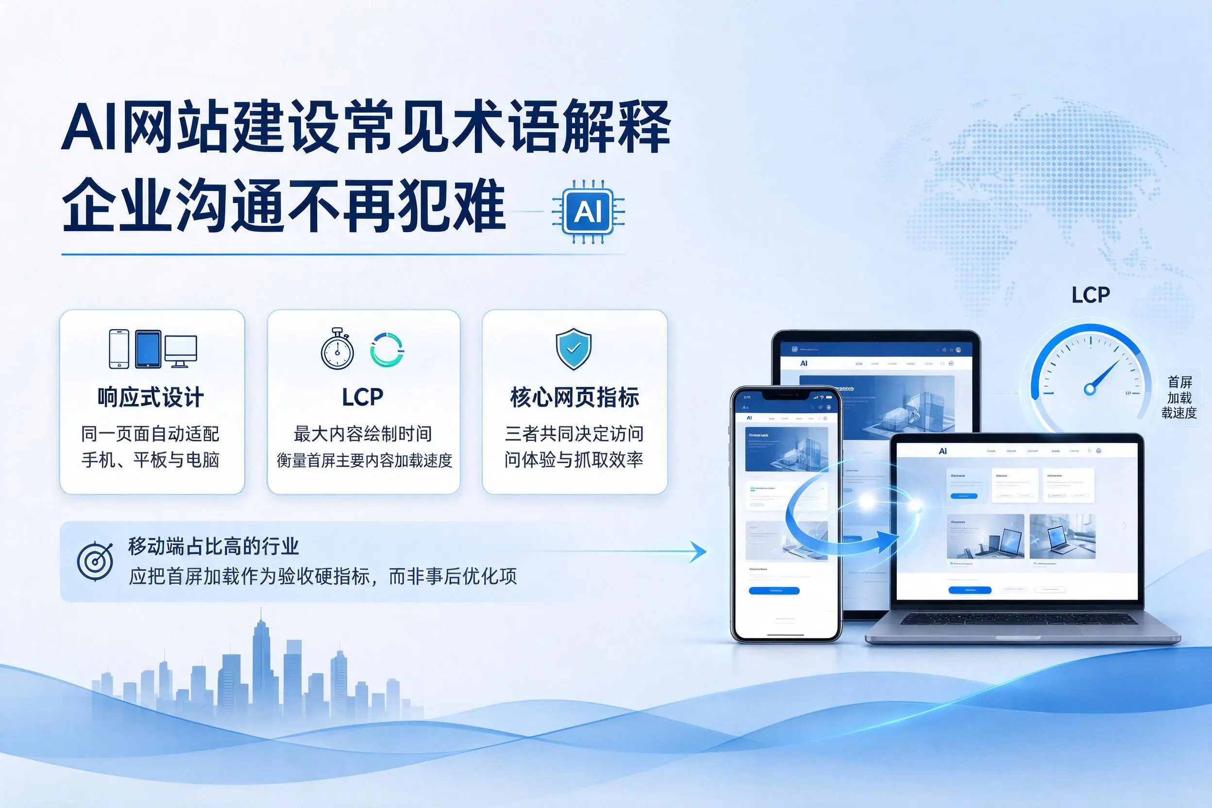 AI网站建设常见术语解释，山东企业沟通不再犯难