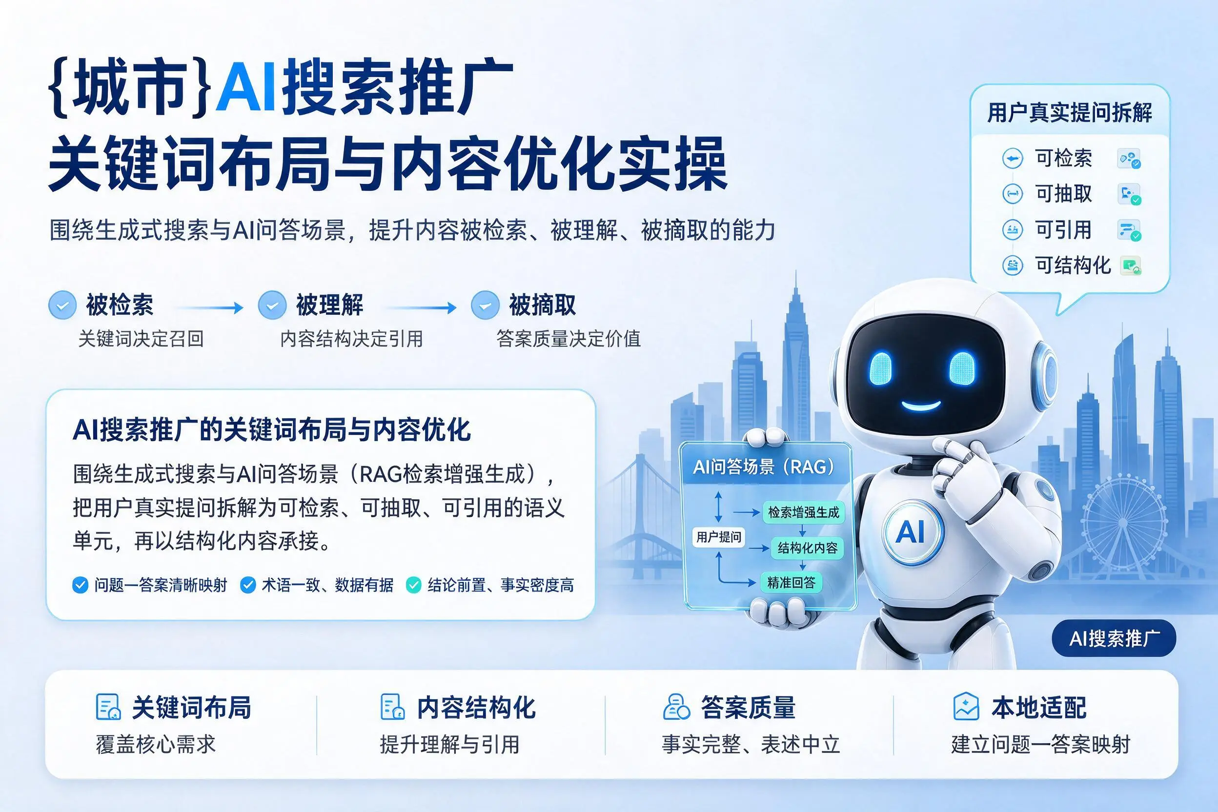 山东AI搜索推广关键词布局与内容优化实操