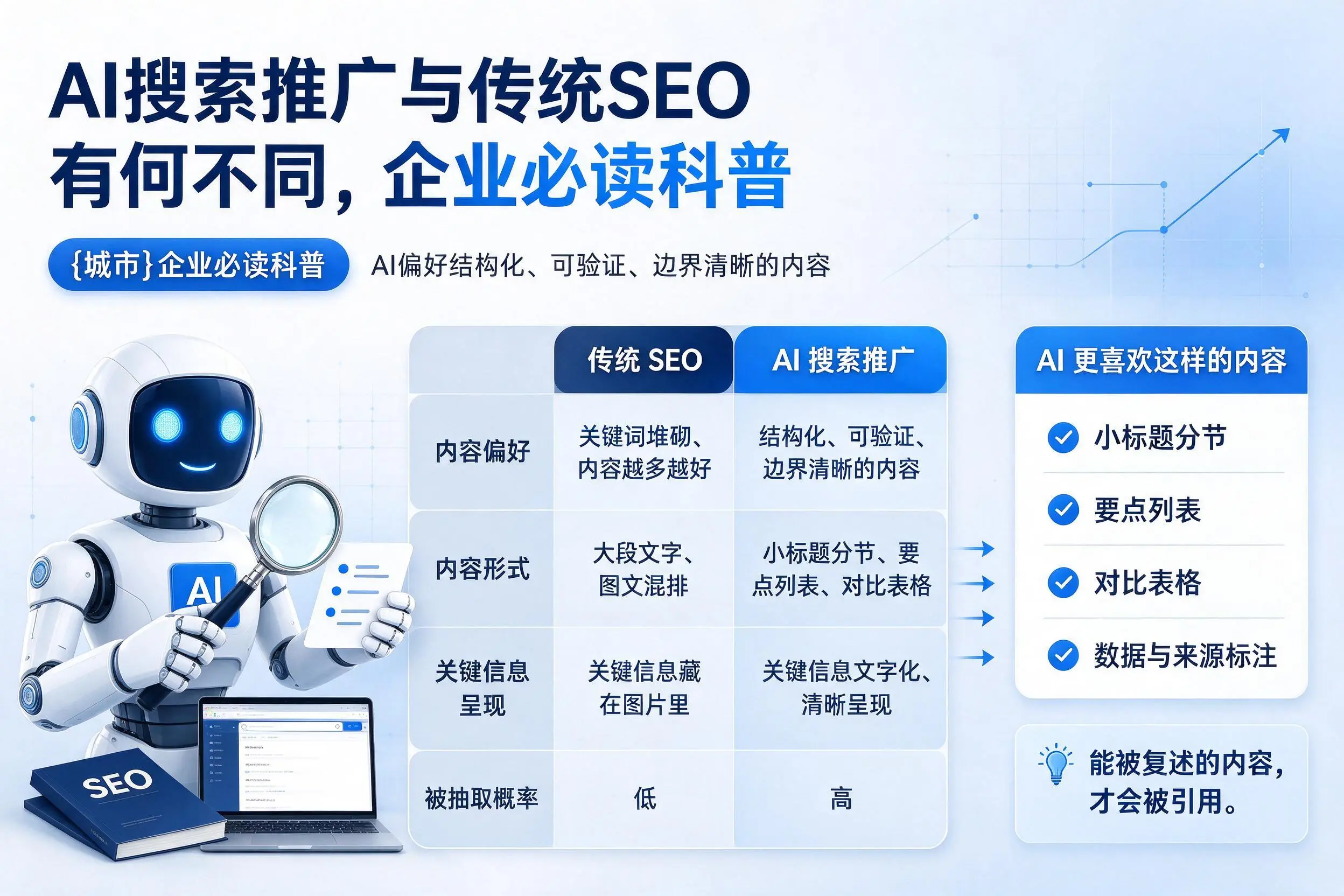 AI搜索推广与传统SEO有何不同，山东企业必读科普